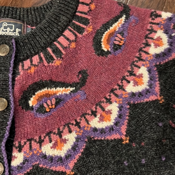 Vintage Woolrich fair isle cardigan - Picture 2 of 7